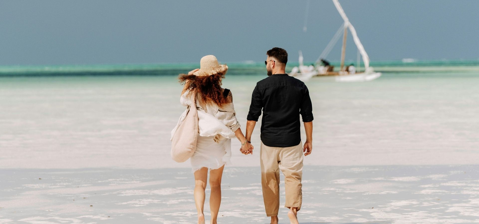 Romantic-Stroll-on-Zanzibar-Beach